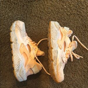 Nike Pink Hurache Sneakers